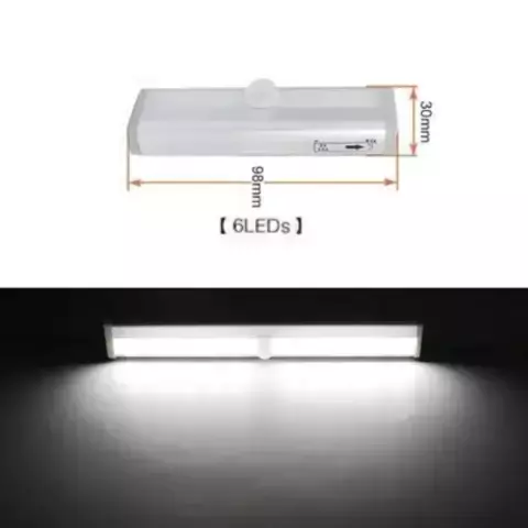 Led Inteligente com Sensor de Movimento FQ LED - Mundo dos Importados