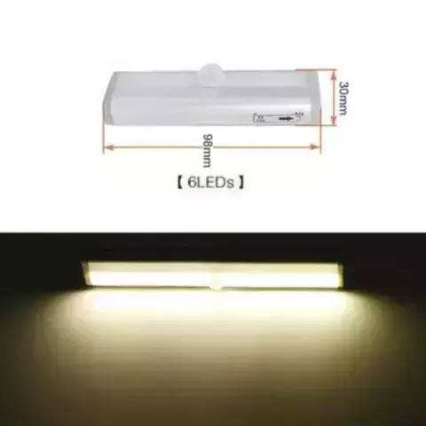 Led Inteligente com Sensor de Movimento FQ LED - Mundo dos Importados