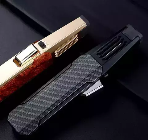 Maçarico Recarregável com chama de alta propulsão - Mundo dos Importados